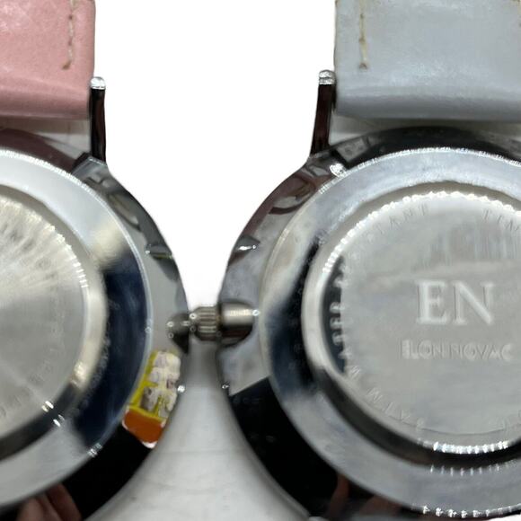 Elon Novac Watches Lorette and Aubrey Set of Two Pink and Gray Timepieces Women main image 6